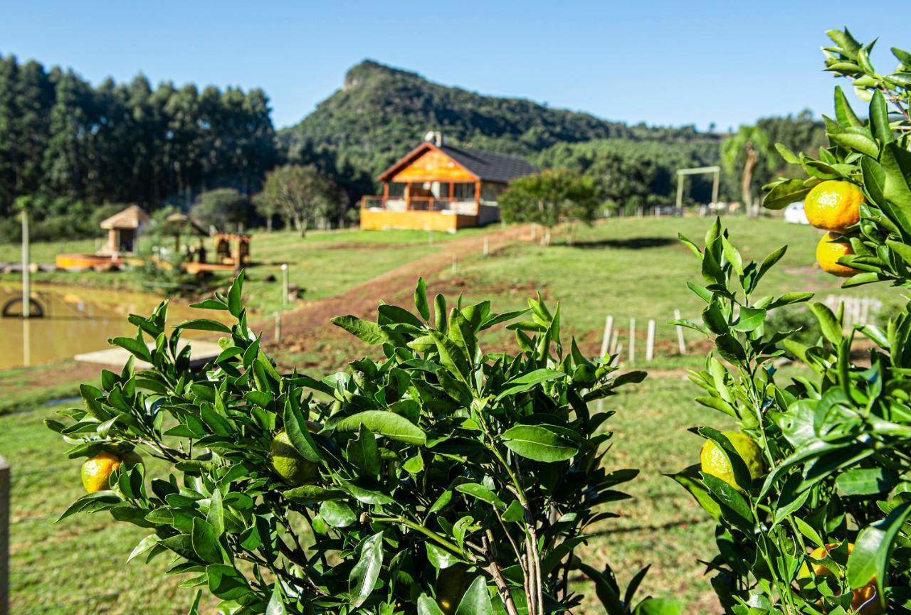 Bangalos Refugio Do Vale Santa Maria do Erval Esterno foto